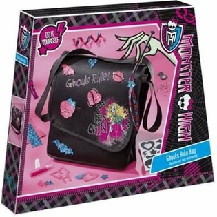 MONSTER HIGH DECORATE YOUR OWN BAG (2st.)