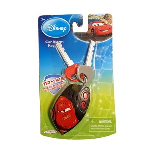Disney Cars Toy Car Keys on Card (6 pcs.)