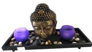 Buddha Decorative Statue with Tealight Holder (1 pc.)