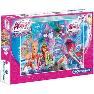 Clementoni Winx Club My Fairy Friend Puzzle 100 Pieces (6 pcs.)