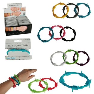 *** *** CHEAP SPOT WIRE BRACELET IN DISPLAY (36st).