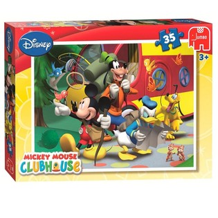 Jumbo Disney Mickey Mouse Clubhouse On a Journey Puzzle 35 Pieces (3 pcs.)