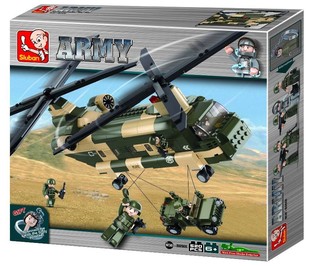 Sluban Large Transport Helicopter M38-B0508 (1 pc.)