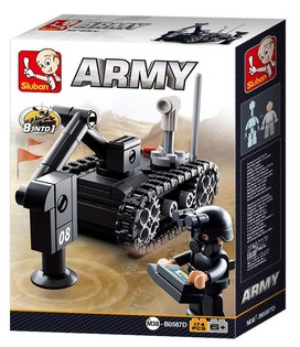 Sluban Army 8-in-1 Minesweeper M38-B0587D (1 pc.)
