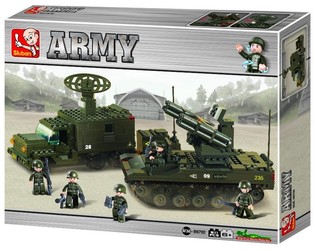 Sluban Rocket Defense System M38-B6700 Army Building Set (1 pc.)