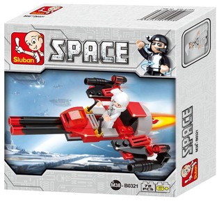 Sluban Space Bomber M38-B0321 Building Set (1 pc.)
