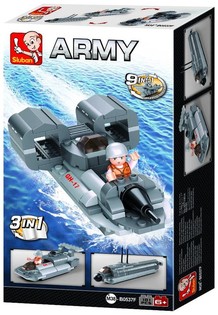 Sluban Speedboat 3in1 M38-B0537F (1st.)
