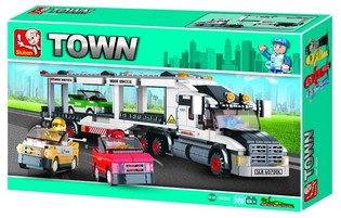 Sluban Car Transporter M38-B0339 (1st.)