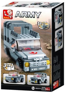 Sluban Jeep 3in1 M38-B0537A (1st.)
