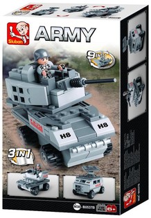 Sluban Armored Vehicle 3in1 M38-B0537B (1st.)