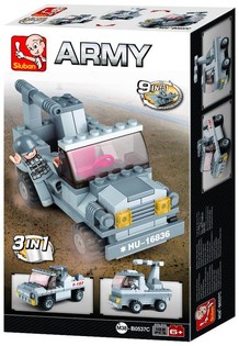Sluban Army Rocket Launcher 3-in-1 M38-B0537C (1 pc.)