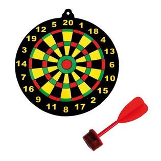 GRABBELTON DARTBOARD WITH SUCTION CUP DART ARROW (48 pcs)