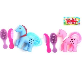 SMALL PONY, INCL. BRUSH & COMB (36 pcs.)