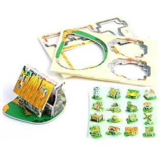 SMALL 3D PUZZLE - HOUSE (48st.)