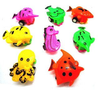 Pull Back Toy Fish (48 pcs)