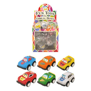GRABBELTON PULL BACK CARS WITH EYES IN DISPLAY (60 pcs.)
