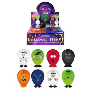 BALLOON HEADS - MODEL: HALLOWEEN (240pcs)