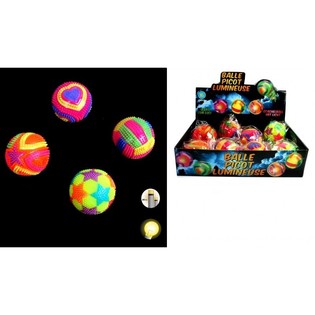 LUMINOUS FELGE COLORED SPIKEY SHAFT BALL (12pcs)