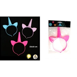 LUMINOUS UNICORN / UNICORN DIADEM, INCLUDING BATTERY (24pcs)