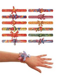 SNAP BRACELETS / CLIC BRACELETS WITH ANIMALS (12 St.)