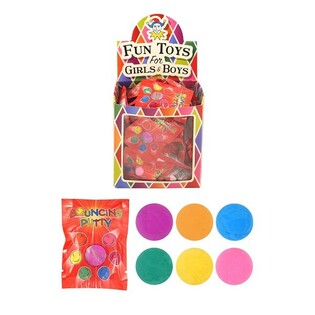 BOUNCING PUTTY IN PARTY BAGS IN DISPLAY (60 pcs.)