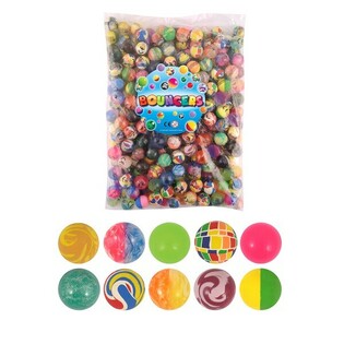 Mixed Bouncy Balls &Oslash; 2.5 cm (250 pcs)