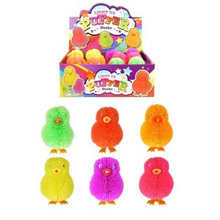 LUMINOUS PUFFER DUCKS IN DISPLAY (12pcs)