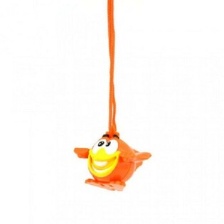 ORANGE BIRD FLUTE ON CORD (100P.)
