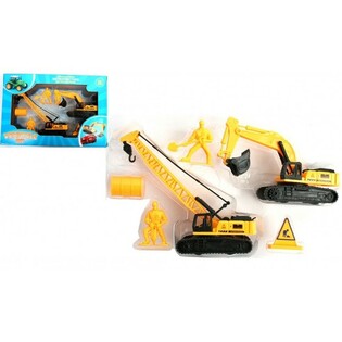 9-PART LARGE CONSTRUCTION PLAY SET (6 pcs.)