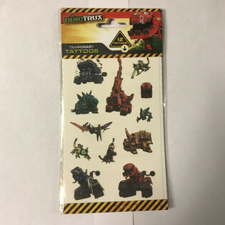 STICKERS: DINOTRUX, Dim. 20 x 10 cm. (10pcs)