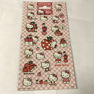 STICKERS: HELLO KITTY, Dim. 20 x 10 cm. (10pcs)