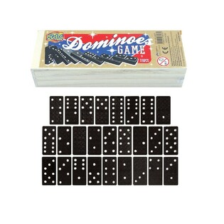 DOMINO GAME IN WOODEN BOX (12pcs)