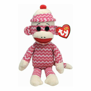 TY PLUCHE MONKEY, Rose (3pcs)