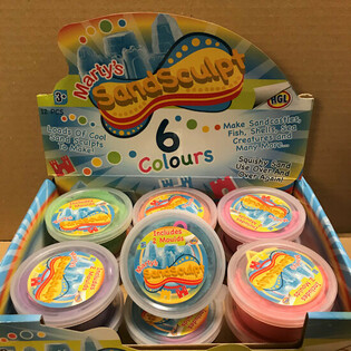MAGIC SAND IN DISPLAY (12 pieces)