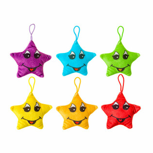 CHEERFUL PLUSH STARS - 12 Cm. (24pcs)