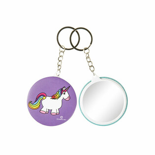 KEY RING UNICORN / UNICORN + MIRROR (48pcs)
