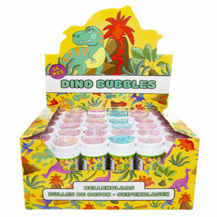 Dinosaur Bubble Blower 50ml in Display (36 pcs)