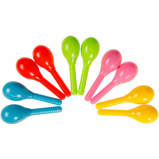2-Piece Samba Maracas Shaker Set (12 pcs.)