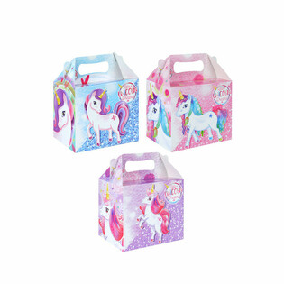 KIDS MEAL BOX – UNICORN – 14 x 9.5 x 18 cm (12 pcs)