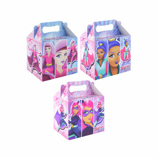 MENUBOX - SUPER GIRLS - 14 x 9.5 x 18 Cm (24 pcs.)