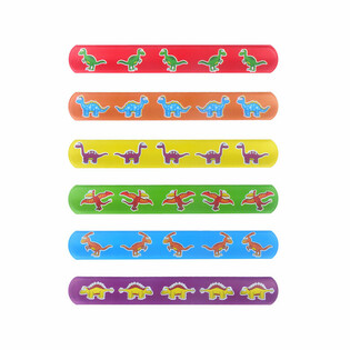 Dinosaur Snap Bracelet (120 pcs)