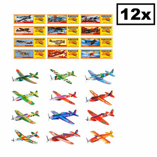 FOAM GLIDER PLANES (12 pcs)