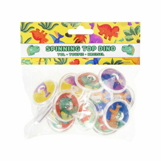 Dinosaur Spinning Tops (12 pcs)