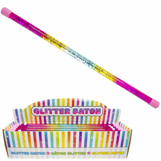 Rainbow Glitter Wand Display (36 pcs.)