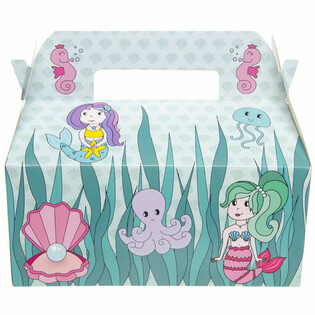 Mermaid Kids Meal Box - 22.5 x 12 x 9.5 cm (24 pcs)