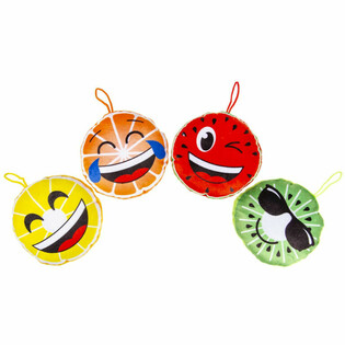 Plush Smiley Fruit - Mixed (24 pcs)