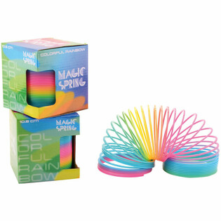XXL Rainbow Coil Spring Toy (Box of 6)