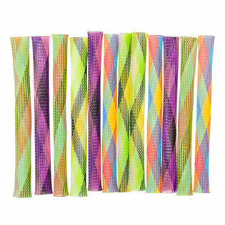 FINGER TRAP - MULTI-COLOR (12 Pcs)