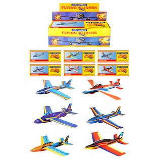 XXL Foam Airplanes Display (24 pcs)