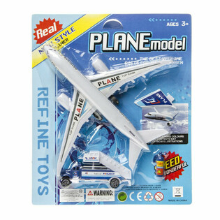 Airport Airplane Playset on Card